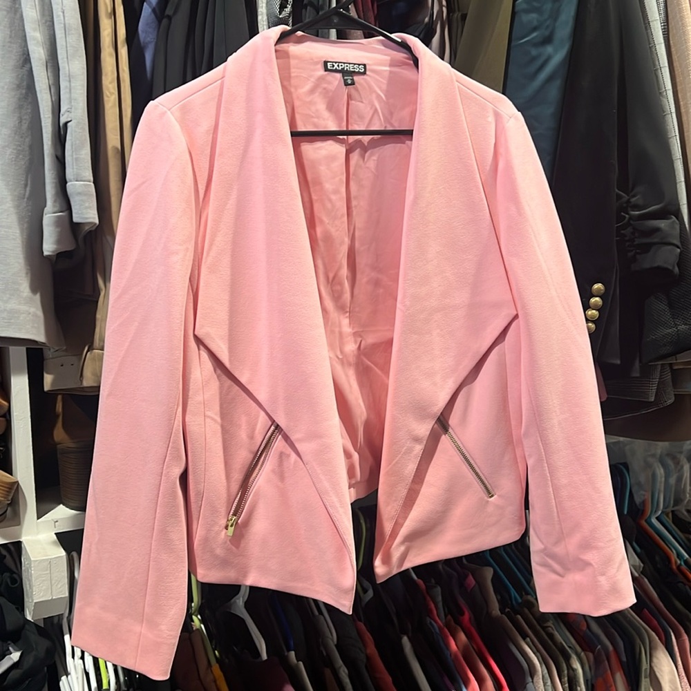 Pink express medium blazer